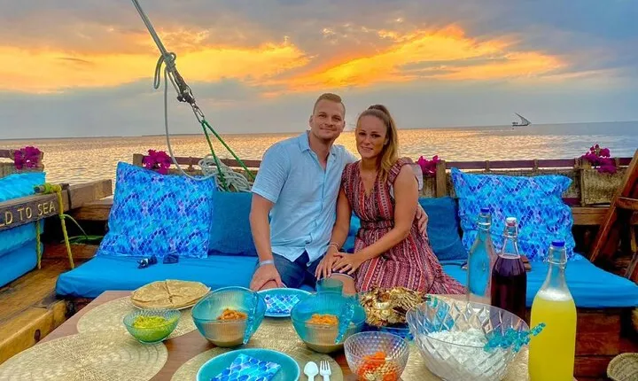 Zanzibar Romantic Sunset Cruise with Dinner