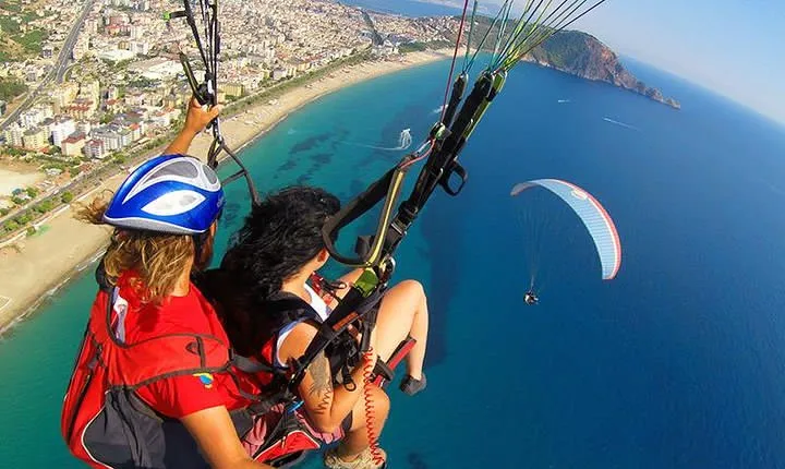 Paragliding in Alanya from Antalya region