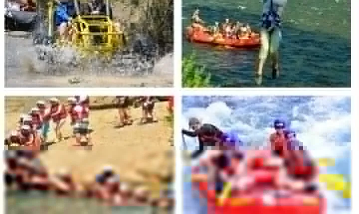 Full Day Rafting, Buggy safari and Zipline from Alanya and Side