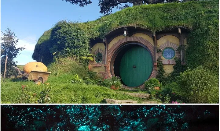 Hobbiton and Waitomo Caves from Rotorua - Smaller Group
