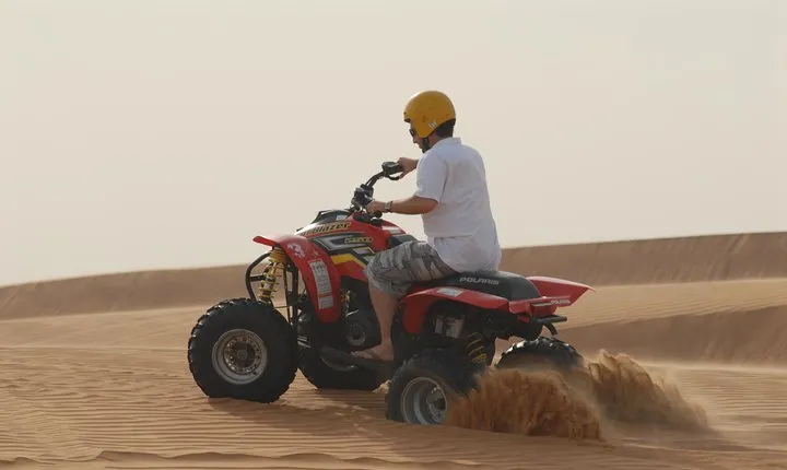 4x4 ATV Quad Biking Dubai Desert Tour - 1 Hour Experience