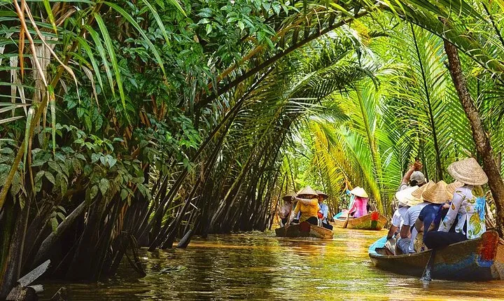 Day Tour My Tho - Ben Tre On Boat Explore Coconut Island