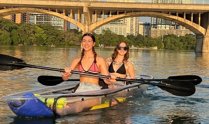 Austin Texas Sunset and Bat Clear Kayak Tour