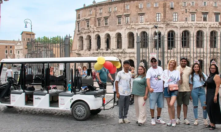 Exclusive Golf Cart VIP Tour of Rome’s Highlights