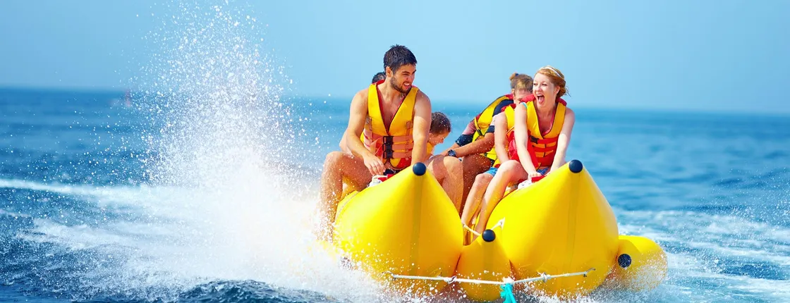 Private banana boat tour in Aqaba