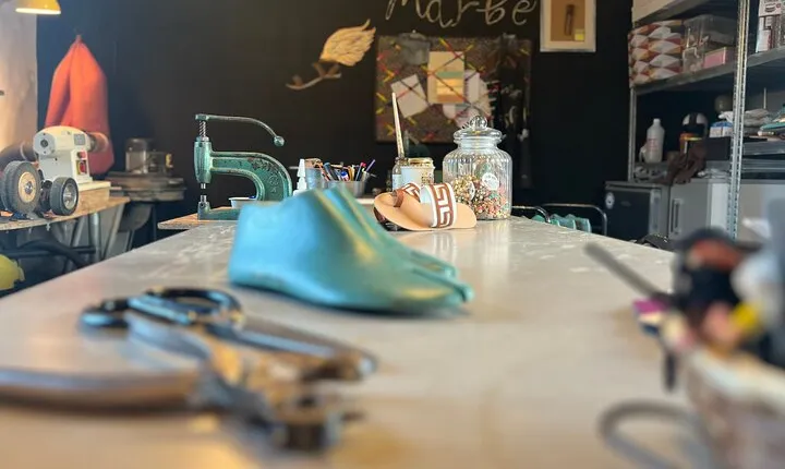 Greek Leather Sandals Private Handmade Workshop in Athens