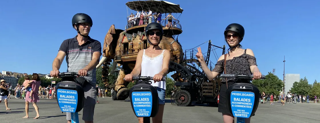 Segway™ tour of the island of Nantes