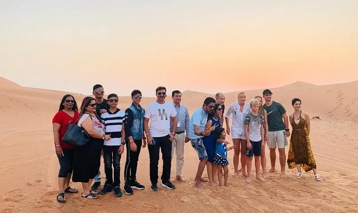 Private Morning Desert Safari with CamelRide & Sand Boarding