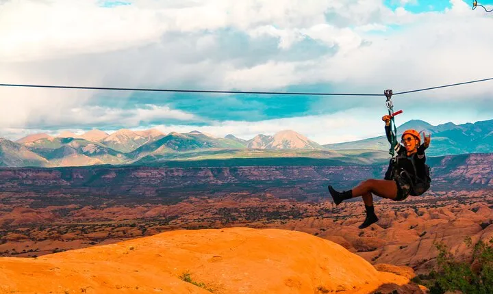 Zip Line Adventure in Moab