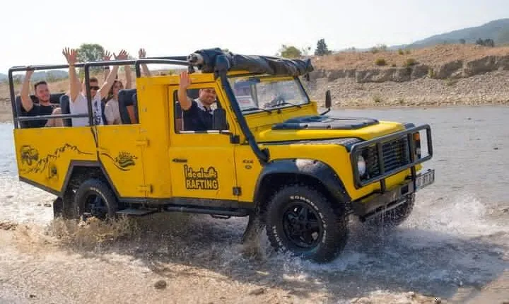 "Jeep Safari & Rafting: Double the Thrills"