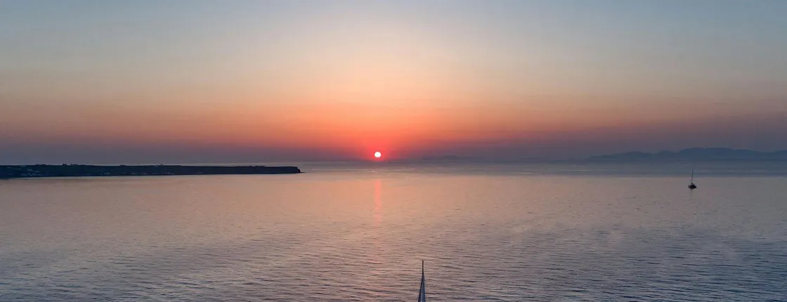Luxury Sunset Cruise in Santorini