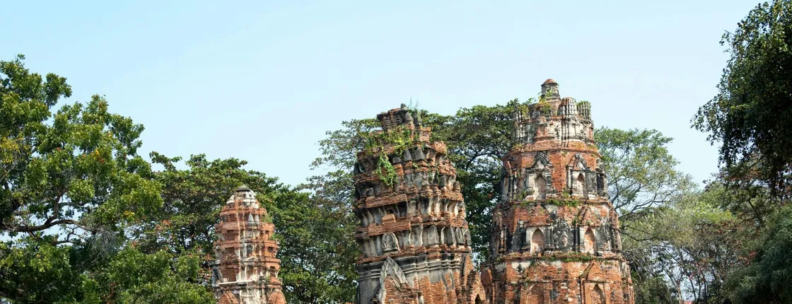 Ruins of Ayutthaya guided tour with river cruise