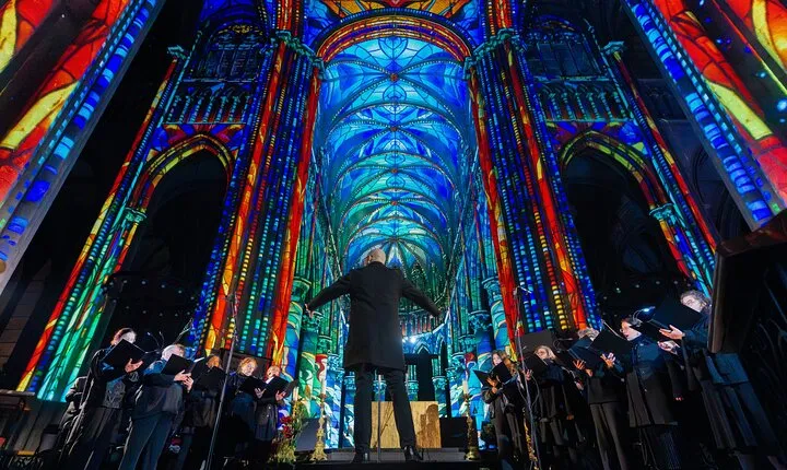 Cathedral San Sebastian: Light and Sound Show, LUMINISCENCE