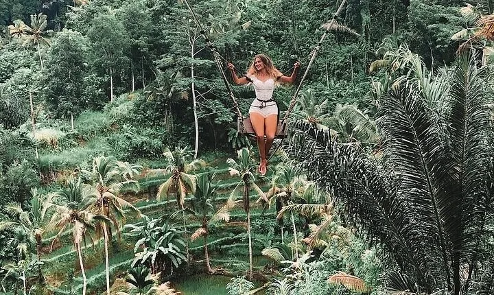 Swimming At Taman Sari Waterfall & Visit The Best Site Of Ubud
