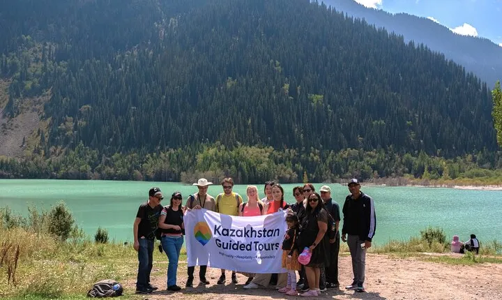 Lake Issyk with Bear Waterfall tour