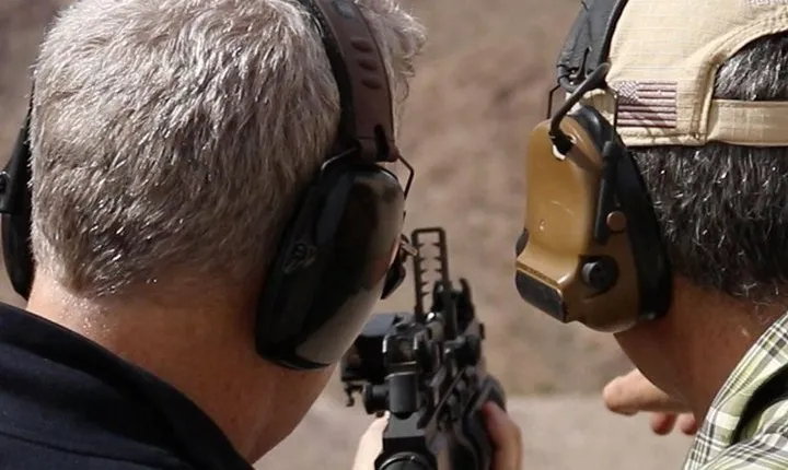 Outdoor Shooting Range Experience in Las Vegas