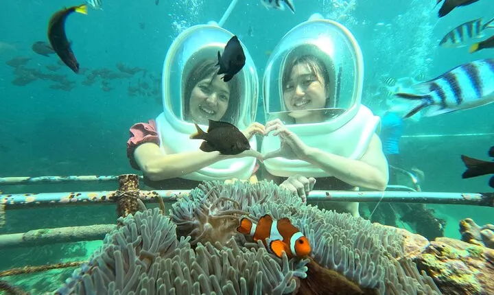 Bali Sea Walker under Water experience Watersport