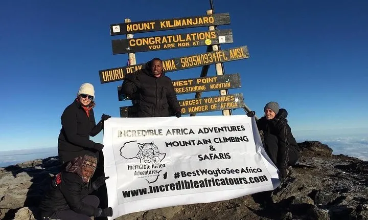 Kilimanjaro Climb - 8 Days Lemosho Route