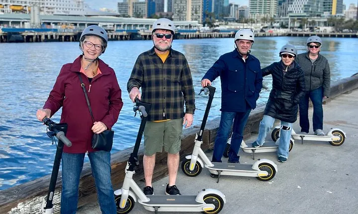 Electric Scooter Waterfront Tour with Pictures