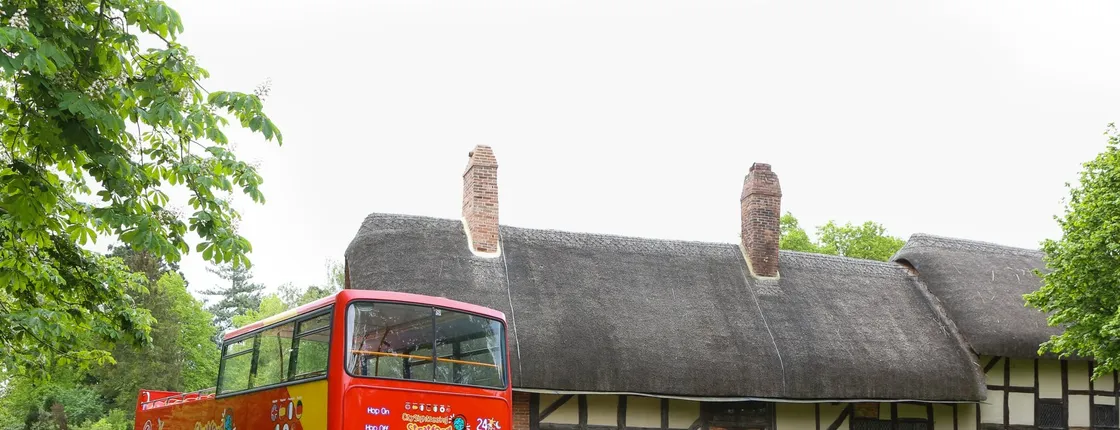 City Sightseeing hop-on hop-off bus tour of Stratford-upon-Avon