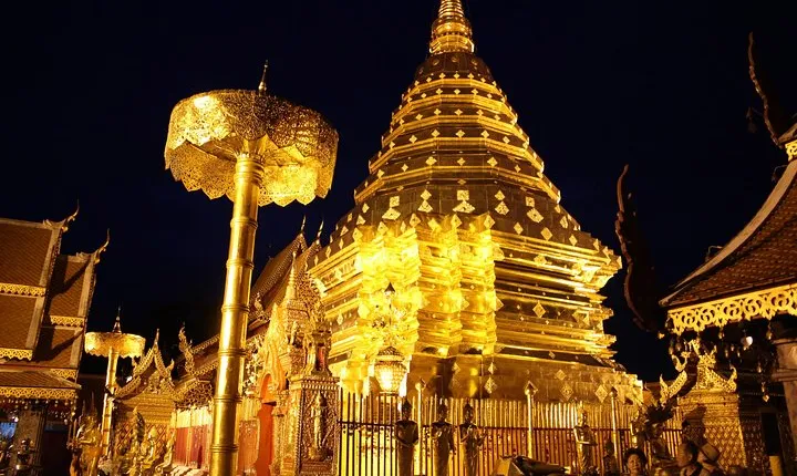 Best seller!! Amazing Night tour, Doi Suthep + Wat umong - Top Must visit!