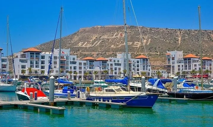 SailBoat in Agadir Bay
