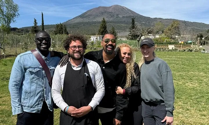 Pompeii: Dinner in a Farm To Table property on Mt. Vesuvius