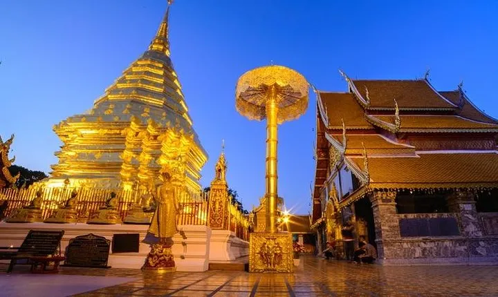 CHIANG MAI: Join Tour Half day Doi Suthep-Doi Pui Meo Village