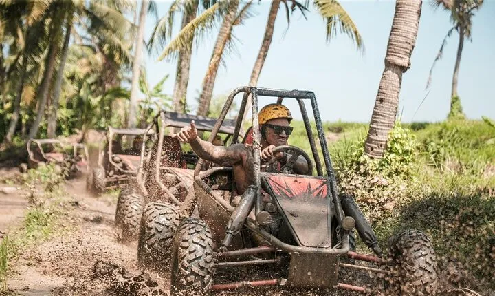 Bali UTV Buggy Adventure and Rafting with Lunch and Transfer