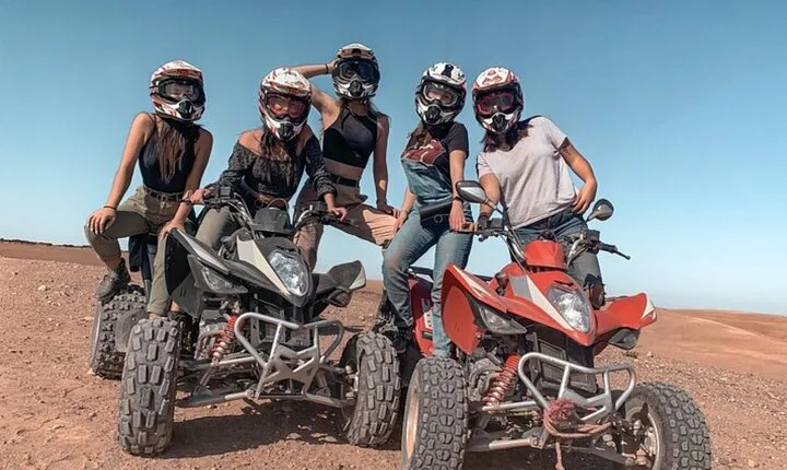 Private Tangier Quad Bike Camel Ride Dinner Show