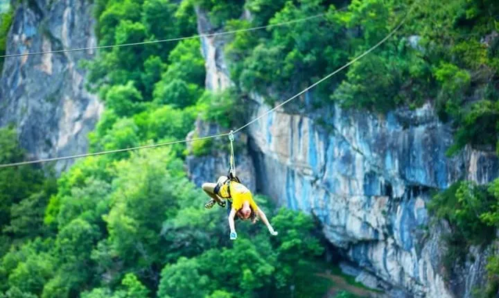 Dilijan (old town), active leisure in Yenokavan Yell-Extreme Park