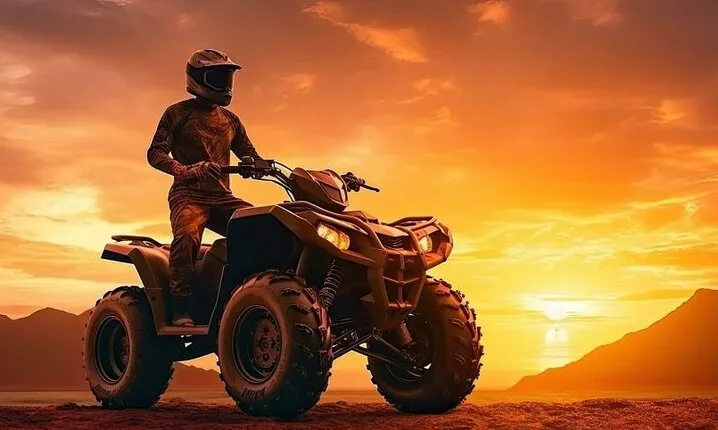 Marrakech: Agafay Desert Quad Biking Tour with Dinner & Show