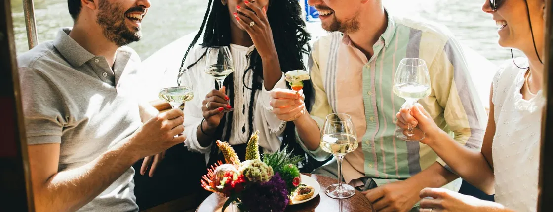 Luxury Cheese and Wine Cruise with Unlimited Drinks
