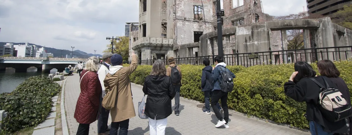 Hiroshima Peace (Heiwa) walking tour and World Heritage Sites