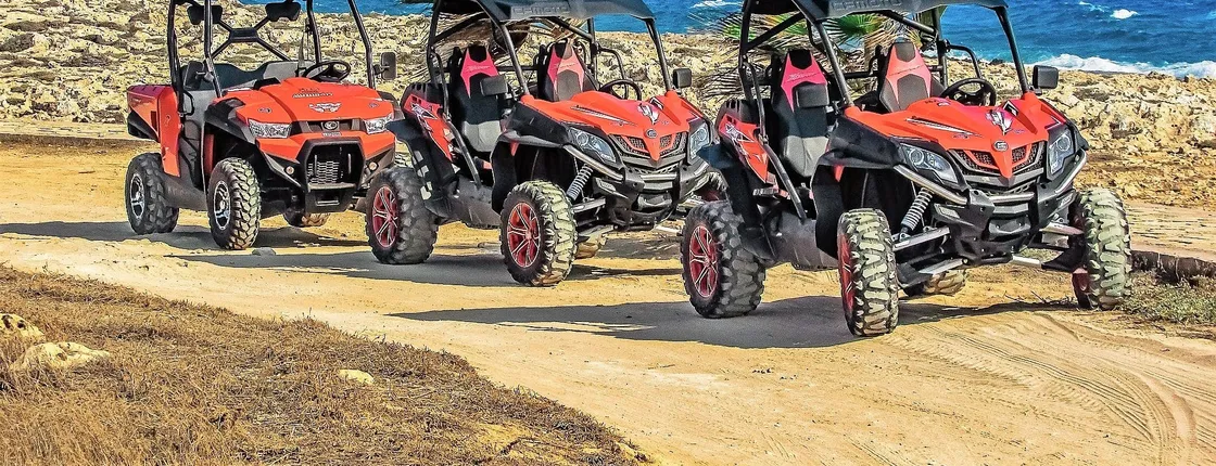 Buggy car sunset with barbecue and camel ride in Marsa Alam
