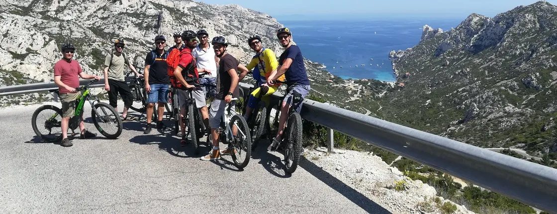 Road bike rental for Calanques National Park and Marseille