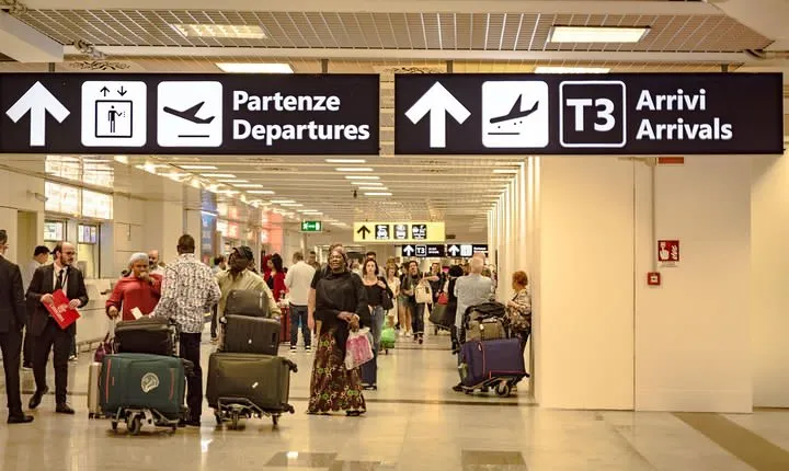 Transfer from Rome Fiumicino Airport (FCO) to the Sorrento Coast