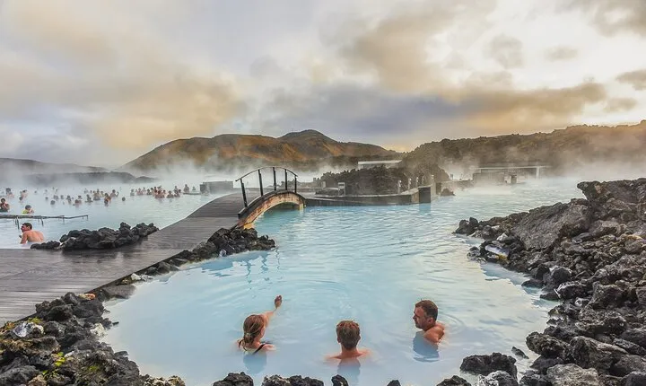 Golden Circle and Kerid Minibus Tour with Blue Lagoon Transfers