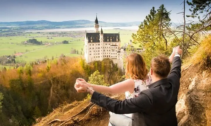 Photo session castle Neuschwanstein