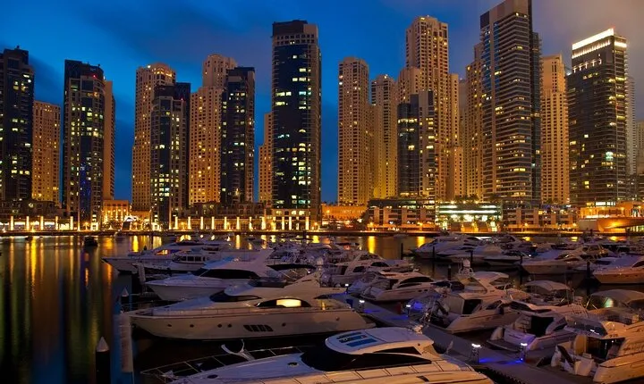 Amazing Dubai Marina Luxury Yacht Tour with BF
