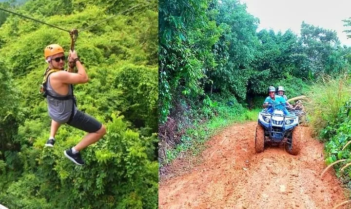 Zipline and ATV Tour in Koh Samui