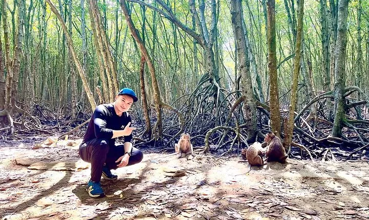 Can Gio Mangroves - Monkey Island by Motorbike and Scooter