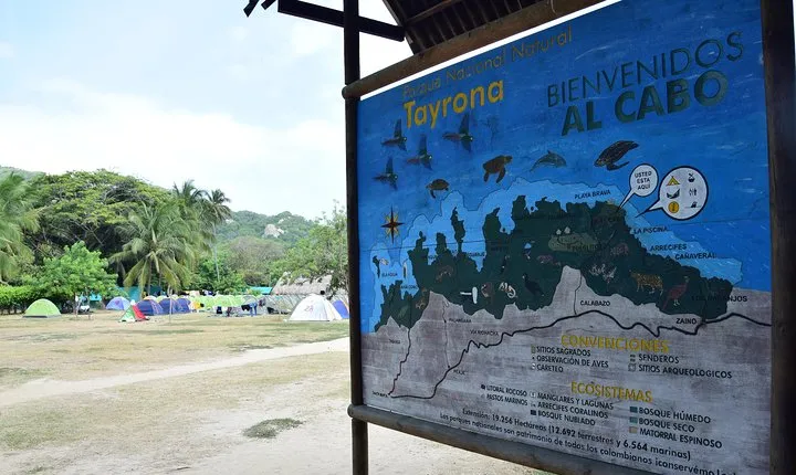 1 day - tayrona park, kogui community and el cabo beach.