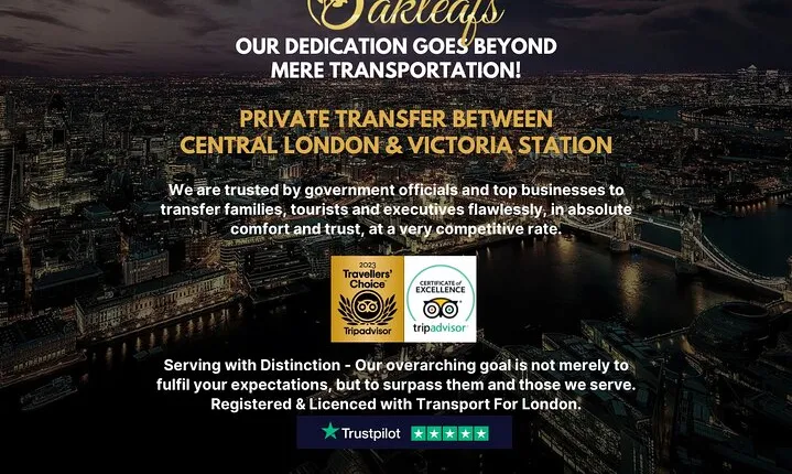 Victoria Station – Chauffeur/ Taxi - To & From Central London