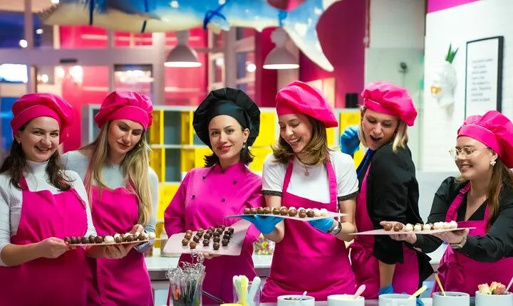 Mozart Kugel Workshop in Chocolate Museum Vienna "BO-YO"