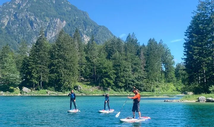 Half-Day Stand-Up Paddleboarding on Lake Predil