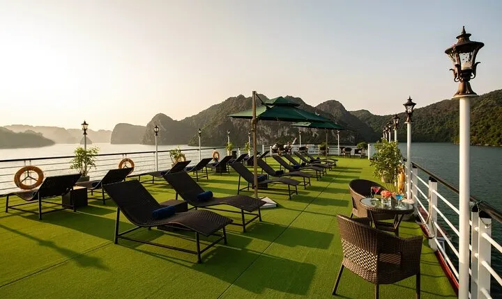 All-Inclusive 2 Day/1 Night Halong Luxury Cruise, Meals, Cave, Kayaking,Swimming