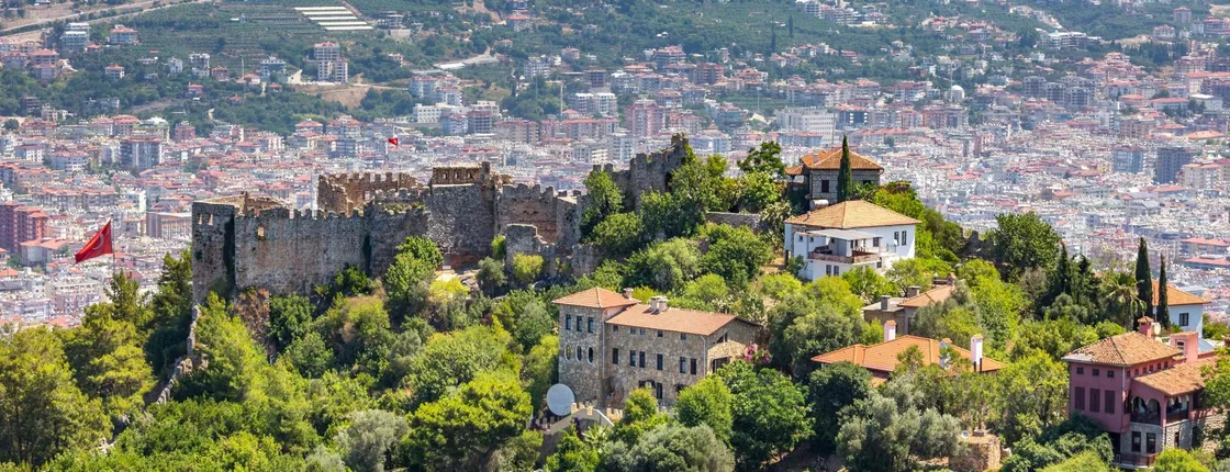 Alanya Castle and cave summer tour with lunch, boat trip and optional cable car