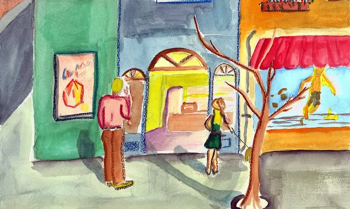 Travel Illustration in Munich
