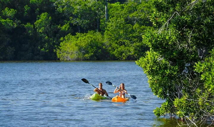 Manialtepec Lagoon from Puerto Escondido
